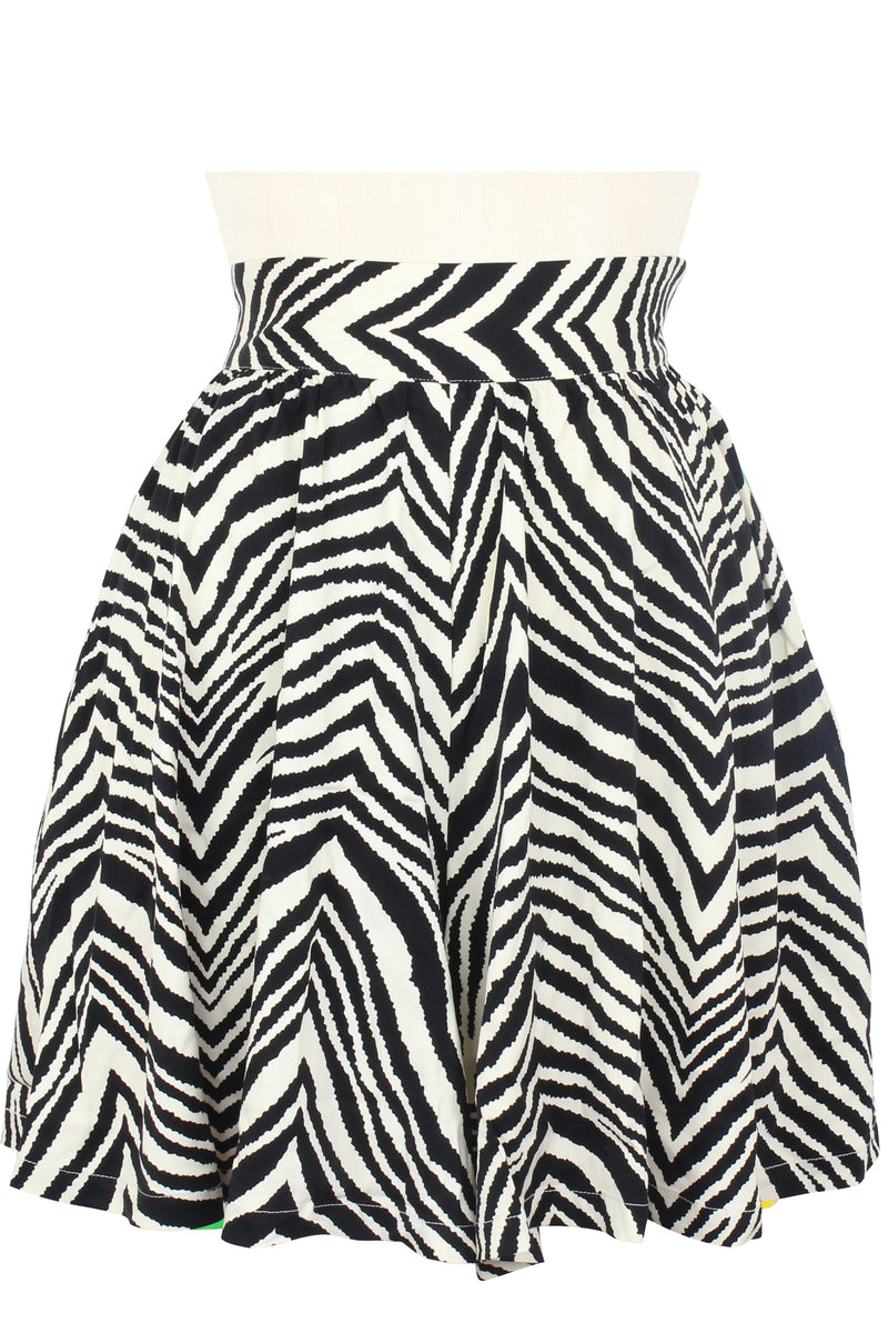 High Waist Shorts - Gigi's Zebra - Final Sale